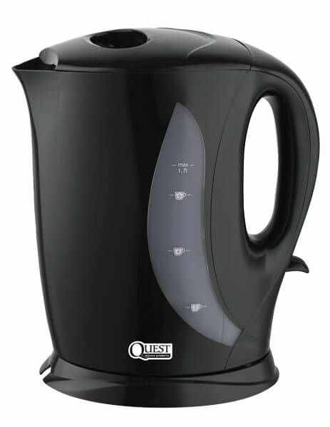 Cooking | Quest Low Watt Kettle 1.7L – Black Appliances Cooking