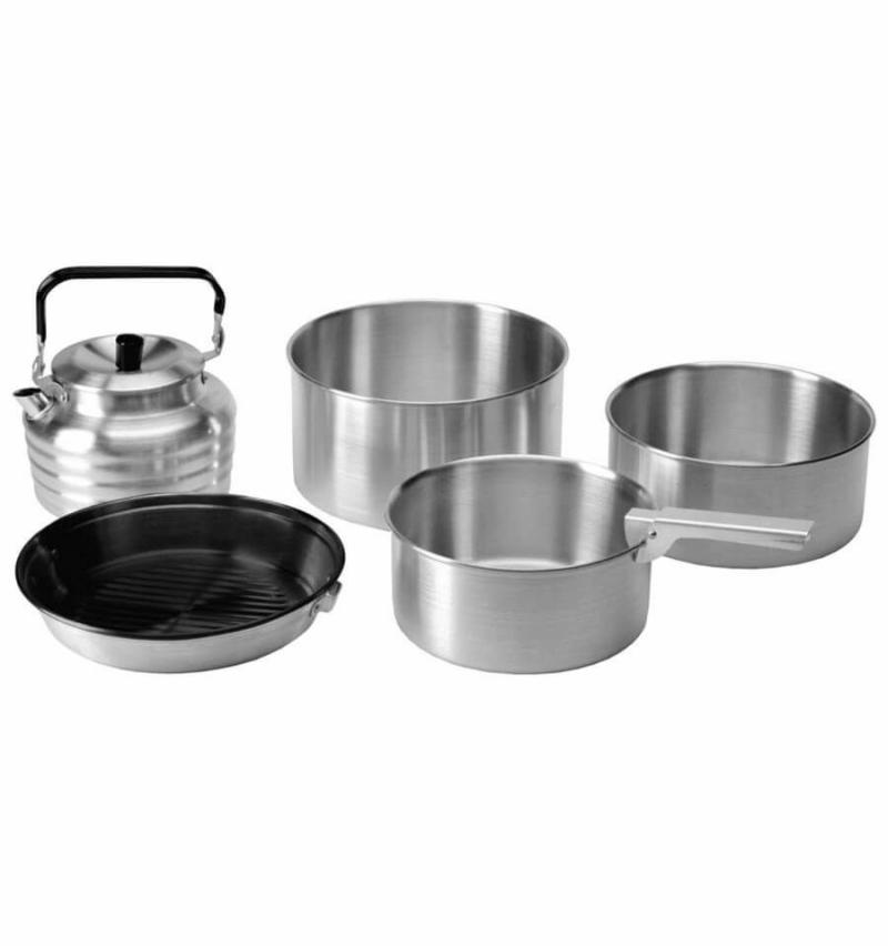 Cooking | Vango Aluminium Cook Set Camping Equipment Cooking