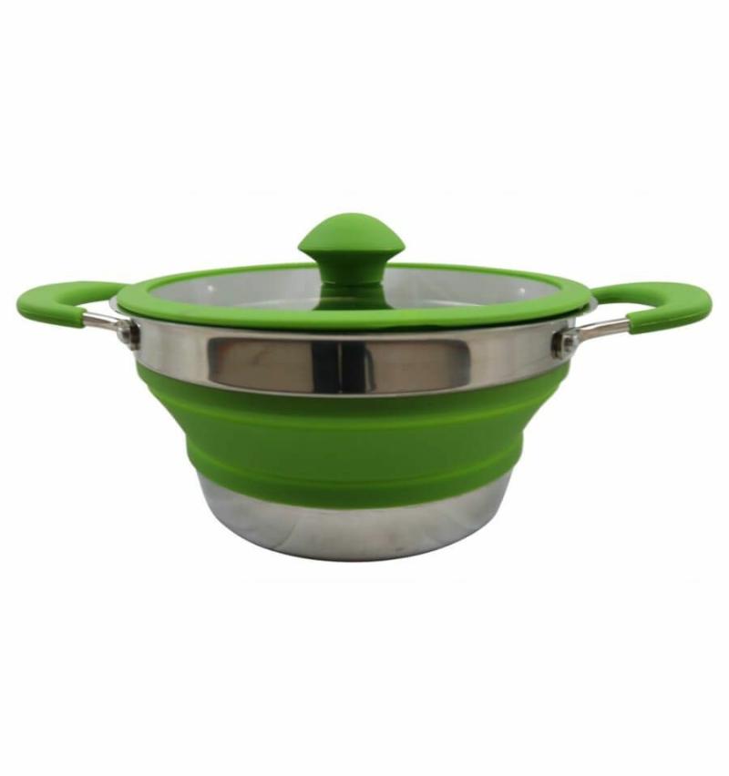 Cooking | Vango Cuisine 1.5L Casserole Pot – Green Camping Equipment Cooking