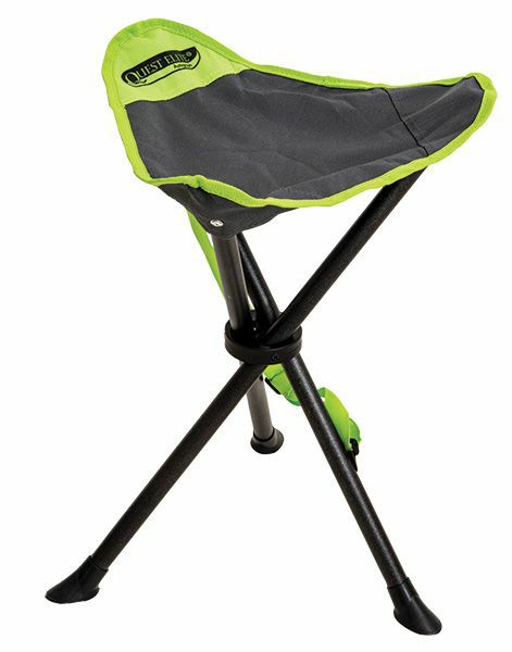 Furniture | Quest Devon Stool – Black & Green Camping Equipment Furniture