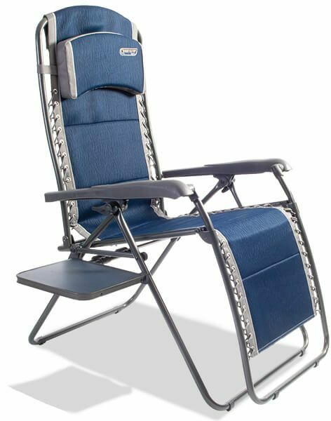 Furniture | Quest Ragley Pro Relax Chair With Side Table Camping Equipment Furniture