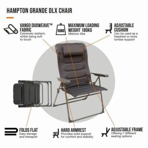 Furniture | Vango Hampton DLX Chair – Grande Camping Equipment Furniture