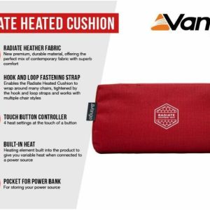 Furniture | Vango Radiate Heated Cushion Camping Equipment Furniture