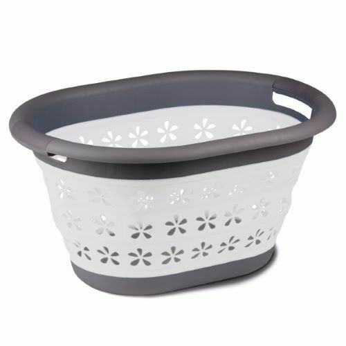 Kitchenware | Kampa Collapsible Laundry Basket – Grey Camping Equipment Kitchenware