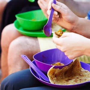 Kitchenware | Lifeventure Ellipse Camping Cutlery – Purple Camping Equipment Kitchenware