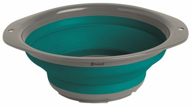 Kitchenware | Outwell Collaps Bowl Large – Blue Camping Equipment Kitchenware