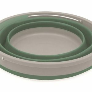 Kitchenware | Outwell Collaps Bucket with Lid – Shadow Green Camping Equipment Kitchenware