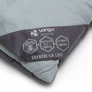 Sleeping | Vango Shangri-La Luxe XL Sleeping Bag Camping Equipment Sleeping