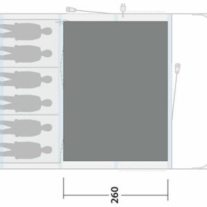Tent Accessories | Outwell Moonhill 6 Air Cosy Carpet Carpets Tent Accessories