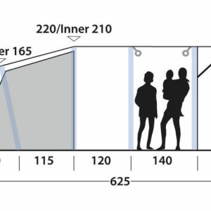 Tent Types | Outwell Avondale 5PA Tent 2022 Family Tents Tent Types