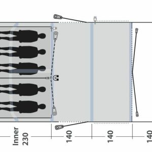 Tent Types | Outwell Hayward Lake 5ATC Tent 2022 Family Tents Tent Types