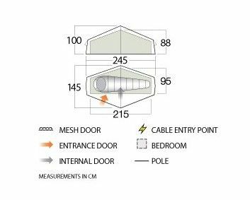 Tent Types | Vango Nevis 100 Tent 2024 D of E Tents Tent Types