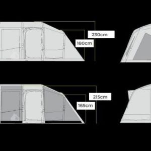 Tent Types | Zempire Aero TXL Pro TC Air Tent 2022 Family Tents Tent Types