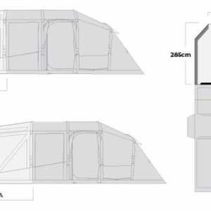 Tent Types | Zempire Aero TXL Pro TC Air Tent 2022 Family Tents Tent Types