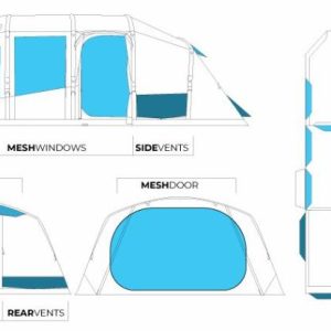 Tent Types | Zempire Aero TXL Pro TC Air Tent 2022 Family Tents Tent Types