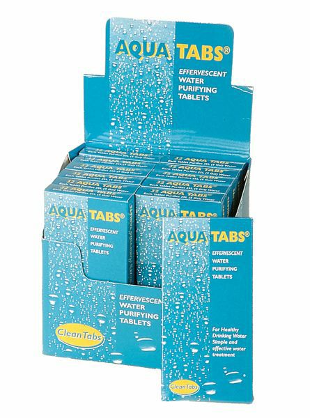 Water and Waste | Aquatabs – 32 tablets Camping Equipment Water & Waste