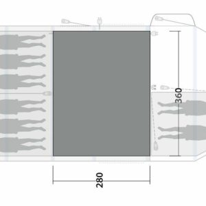 Tent Accessories | Outwell Knightdale 8PA Carpet Carpets Tent Accessories
