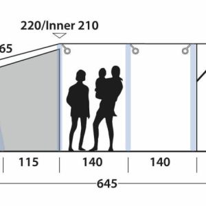 Tent Types | Outwell Avondale 6PA Tent 2022 Family Tents Tent Types