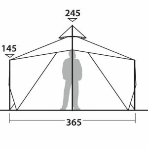 Tent Types | Robens Chinook Ursa S Tipi Tent 2023 Family Tents Tent Types