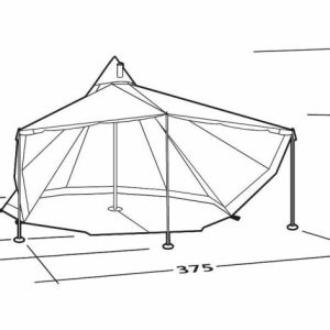 Tent Types | Robens Chinook Ursa S Tipi Tent 2023 Family Tents Tent Types