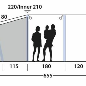 Tent Types | Outwell Parkdale 6PA Tent 2024 Family Tents Tent Types