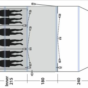 Tent Types | Outwell Parkdale 6PA Tent 2024 Family Tents Tent Types