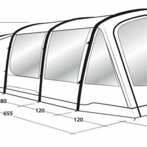 Tent Types | Outwell Parkdale 6PA Tent 2024 Family Tents Tent Types