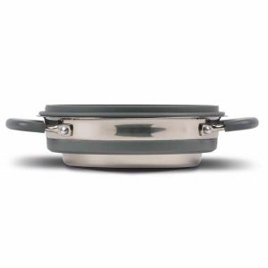 Cooking | Kampa Collapsible Saucepan 1.5L – Grey Camping Equipment Cooking